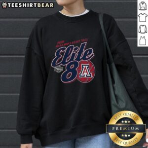 Alt Text: Nice Arizona Wildcats Men's Basketball Elite 8 March Madness Sweatshirt in vibrant colors, perfect for fans.