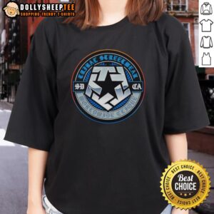 Alt Text: Awesome San Diego 1989 star graphic tee for ladies, featuring a stylish design in the lower left corner.