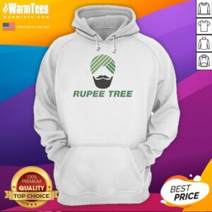 Official Rupee Tree Indian Face Hoodie featuring a vibrant design and comfortable fit, perfect for casual wear.