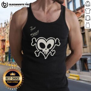 Alt Text: Awesome WWE Shotzi Blackheart signature tank top featuring vibrant graphics and a stylish design for wrestling fans.