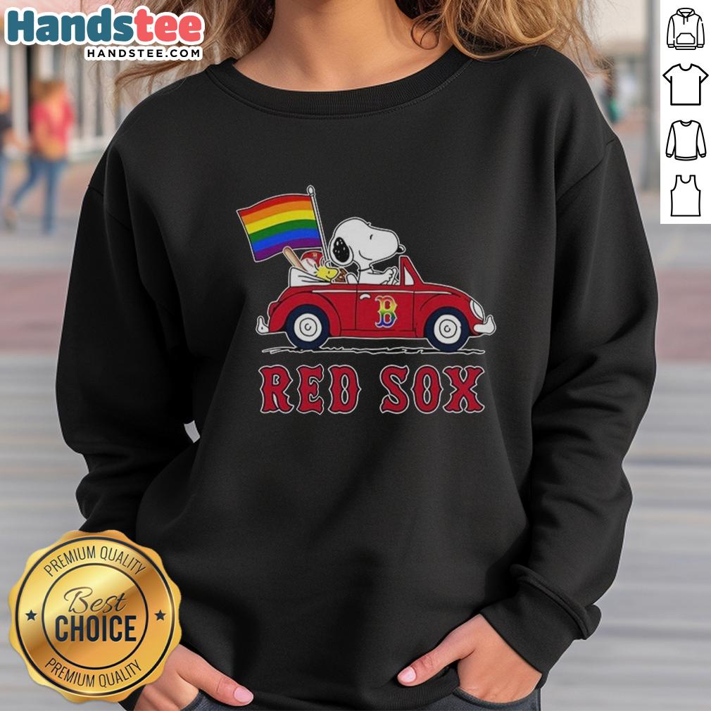 premium-boston-red-sox-x-snoopy-and-woodstock-driving-car-rainbow-flag-sweatshirt Premium Boston Red Sox X Snoopy and Woodstock driving car with rainbow flag sweatshirt, vibrant and stylish design.