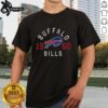 Premium Buffalo Bills Heritage Print T-Shirt featuring vintage team logo and classic design for loyal fans.