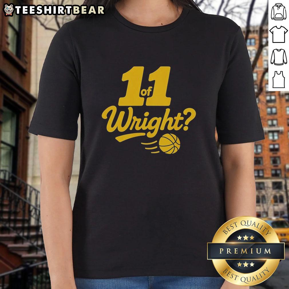 premium-chazadi-11-of-wright-iowa-hawkeyes-basketball-ladies-tee Alt Text: Premium Chazadi Iowa Hawkeyes Ladies Tee featuring stylish design for passionate basketball fans. Perfect for game day!