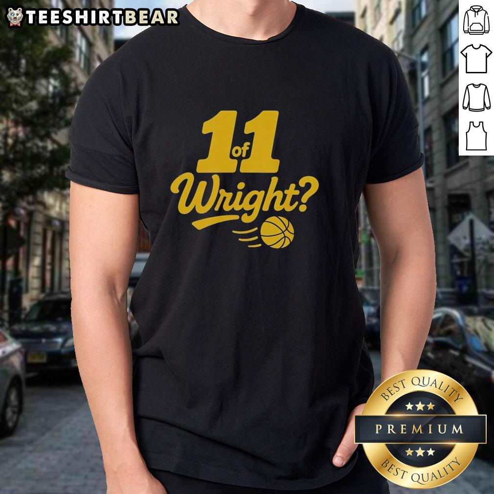 premium-chazadi-11-of-wright-iowa-hawkeyes-basketball-t-shirt Alt Text: Premium Chazadi 11 Of Wright Iowa Hawkeyes Basketball T-Shirt featuring team colors and logo for fans.