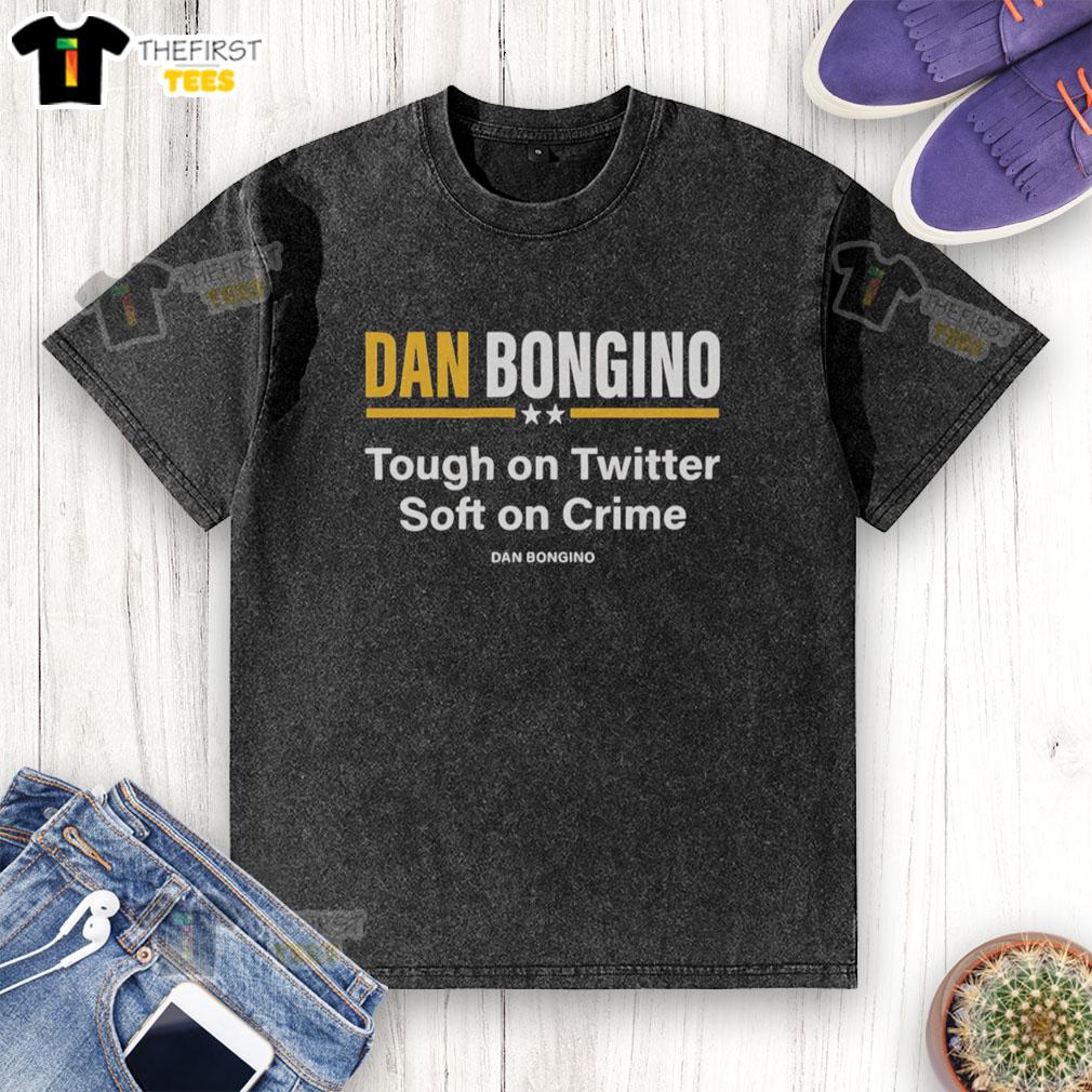 premium-dan-bongino-tough-on-twitter-soft-on-crime-retro-washed-t-shirt Premium Dan Bongino Tough on Twitter Soft on Crime retro washed t-shirt featuring bold graphic design.