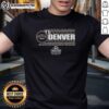 Alt Text: Premium Denver Pioneers NCAA Frozen Four Men's Ice Hockey National Champions T-Shirt celebrating 11 titles.