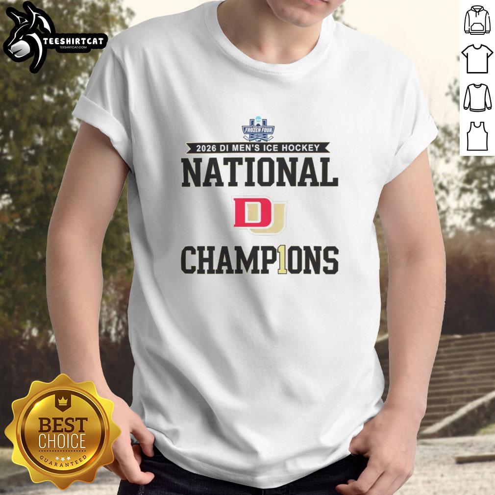 premium-denver-pioneers-2026-di-mens-ice-hockey-frozen-four-champions-t-shirt-1 Alt Text: Premium Denver Pioneers 2026 Men's Ice Hockey Frozen Four Champions T-Shirt featuring team logo and vibrant colors.