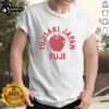 Premium Fuji Apple Fujisaki Japan T-Shirt featuring a vibrant design of Fuji apples and Japanese elements.