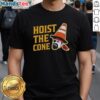 Premium Hoist The Cone Pirates T-Shirt featuring vibrant graphics and a comfortable fit for fans of the Pirates.