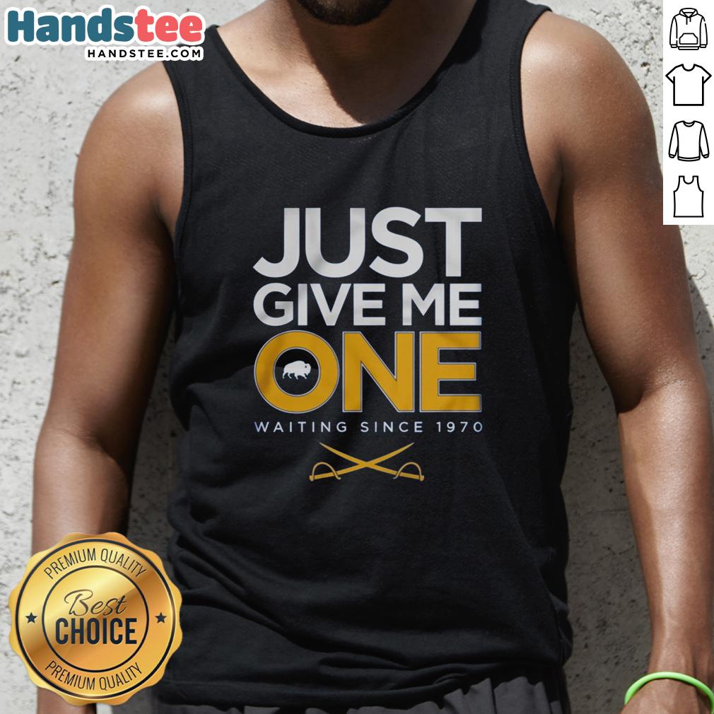 premium-just-give-me-one-hockey-waiting-since-1970-tank-top Premium Just Give Me One Hockey tank top, celebrating fans waiting since 1970 with stylish design and vibrant colors.