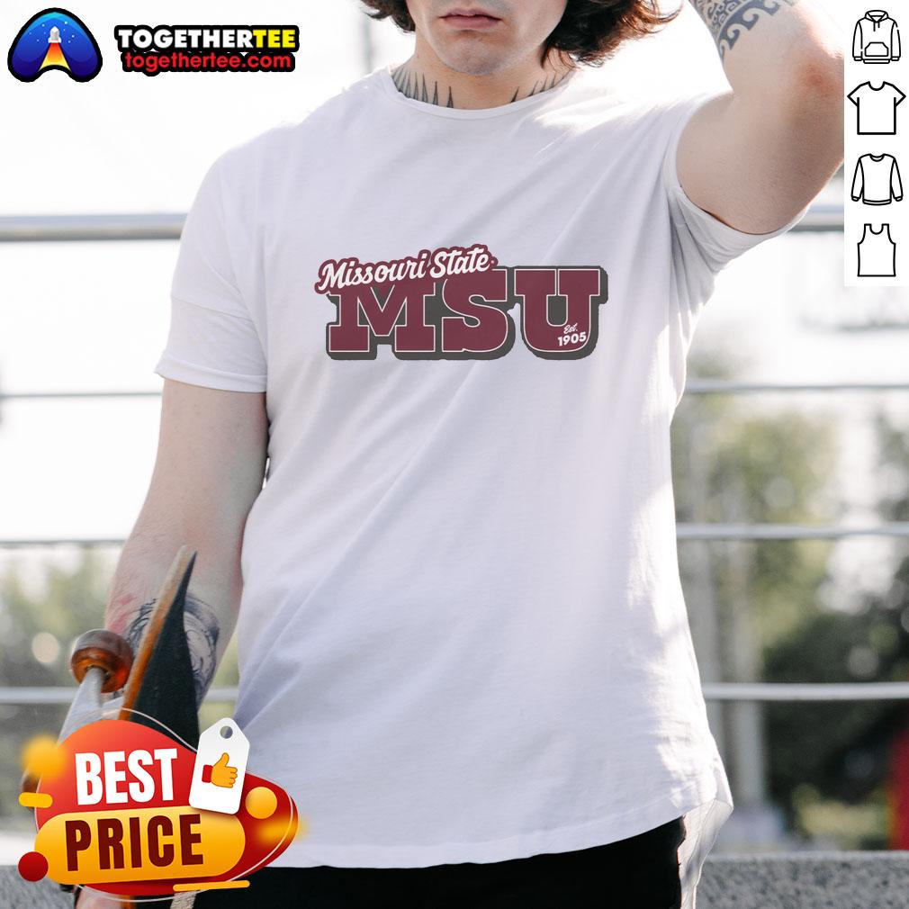Premium Missouri State Est 1905 Maroon T Shirt Premium Missouri State Est 1905 Maroon T-Shirt featuring a classic logo design on a comfortable fit.