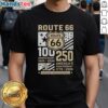 Premium New Orleans Saints Route 66 Centennial 100th Anniversary T-Shirt celebrating 250 years of America, 1926-2026.
