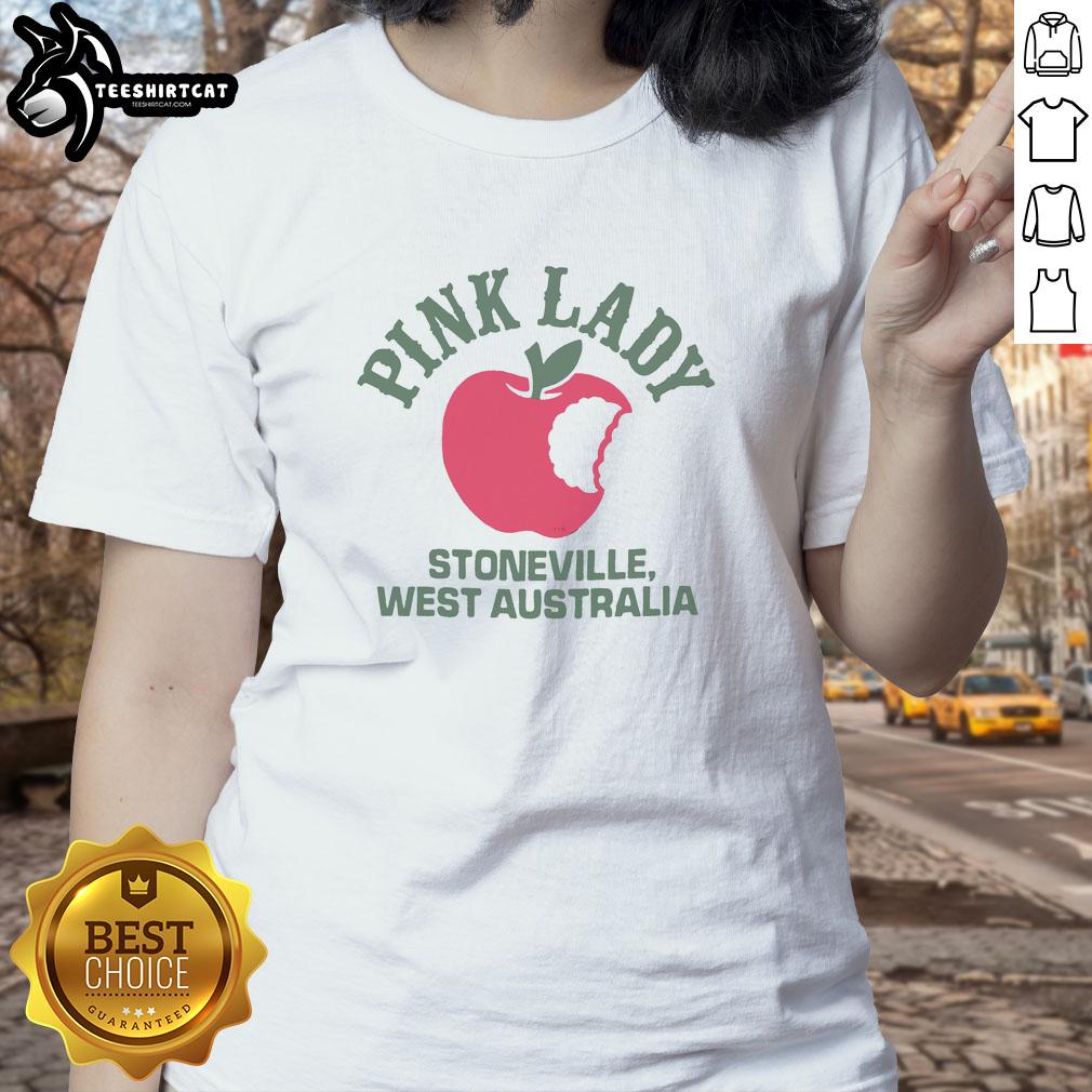 premium-pink-lady-apple-stoneville-west-australia-ladies-tee Premium Pink Lady Apple tee for ladies, featuring a stylish design, perfect for casual wear in Stoneville, West Australia.