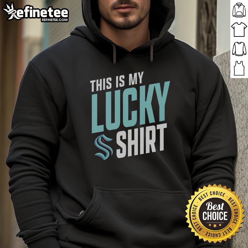 premium-seattle-kraken-this-is-my-lucky-hoodie Premium Seattle Kraken hoodie featuring a bold logo, perfect for fans showcasing team spirit and style.