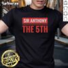 Alt Text: Premium Sir Anthony The 5Th Stacked Block T-Shirt in stylish design, showcasing vibrant colors and comfortable fit.