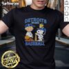Premium Snoopy and Charlie Brown X Detroit Tigers Baseball T-Shirt, Est 1894, perfect for fans and collectors.