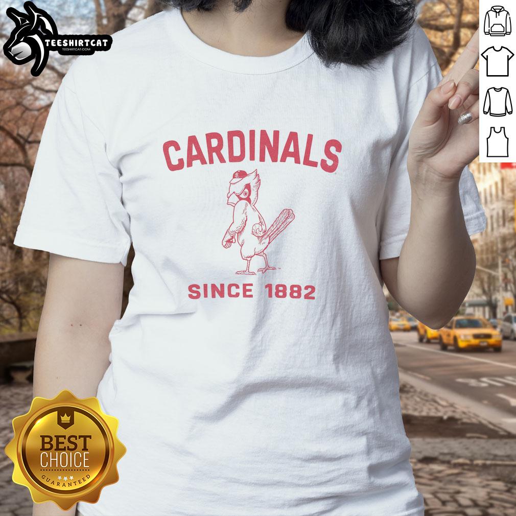 premium-st-louis-cardinals-cooperstown-duster-ladies-tee Premium St. Louis Cardinals Cooperstown Duster Ladies Tee in vibrant red, showcasing team pride and stylish comfort.