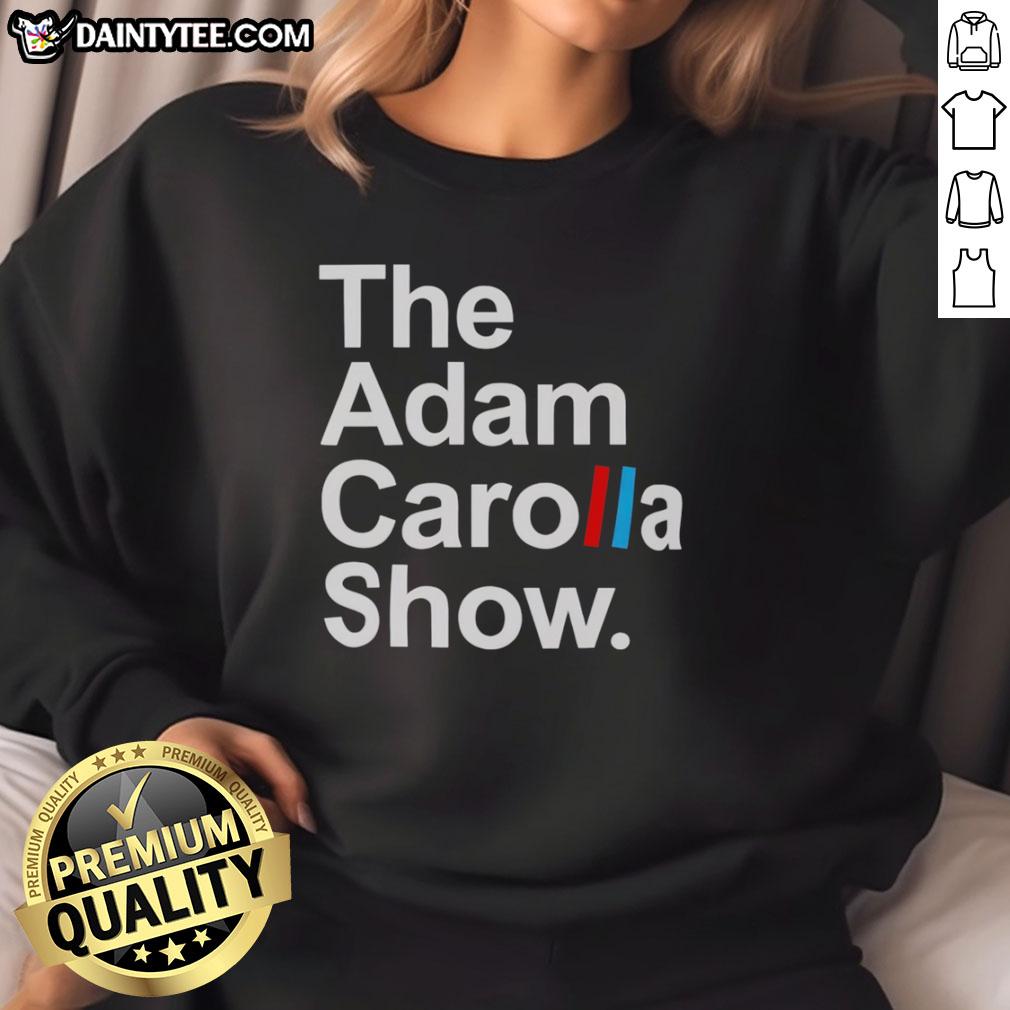 premium-the-adam-carolla-show-acs-logo-sweatshirt Alt Text: Premium Adam Carolla Show ACS logo sweatshirt featuring a stylish design and comfortable fit for fans.