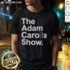 Alt Text: Premium The Adam Carolla Show ACS logo T-shirt featuring a bold graphic design and comfortable fit for fans.