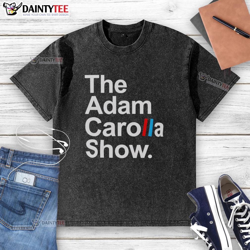 premium-the-adam-carolla-show-acs-logo-washed-t-shirt Alt Text: Premium Adam Carolla Show logo on a washed t-shirt, perfect for fans of the Acs podcast and casual wear.