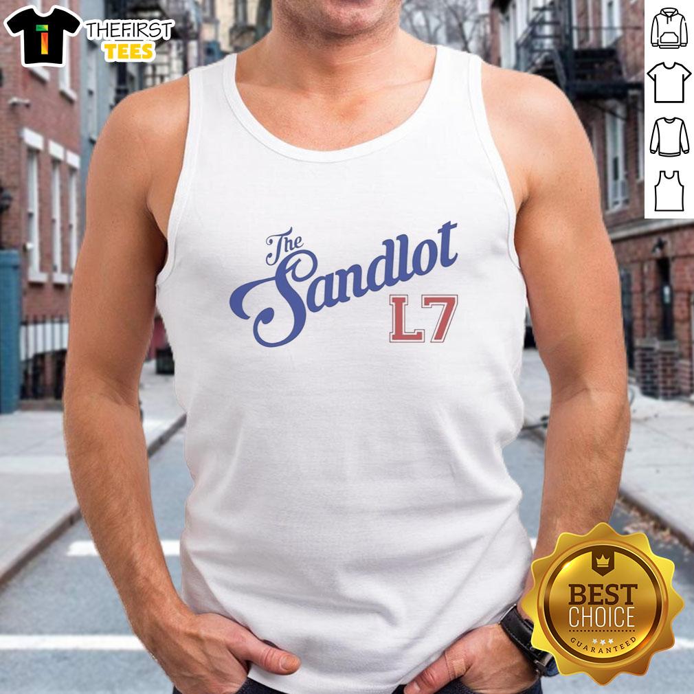 premium-the-sandlot-l7-tank-top Premium The Sandlot L7 Tank Top featuring a vintage baseball design, perfect for fans of classic sports movies.