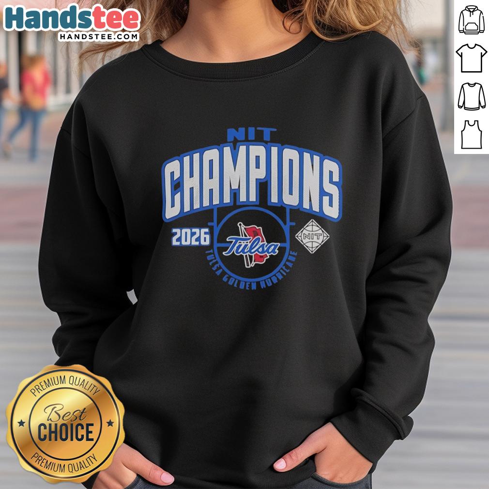 premium-tulsa-golden-hurricane-2026-mens-basketball-nit-champions-sweatshirt Premium Tulsa Golden Hurricane 2026 Men's Basketball NIT Champions sweatshirt, showcasing team pride and style.