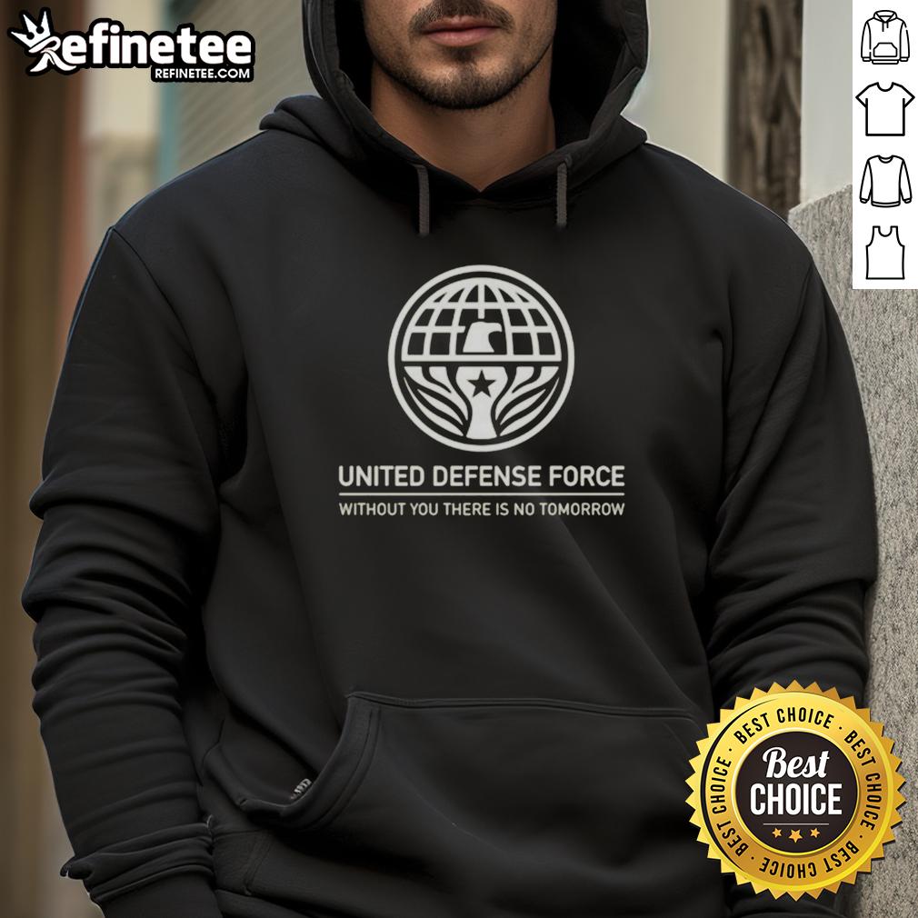premium-united-defense-force-without-you-there-is-no-tomorrow-hoodie Premium United Defense Force hoodie featuring 'Without You There Is No Tomorrow' design, perfect for stylish comfort.