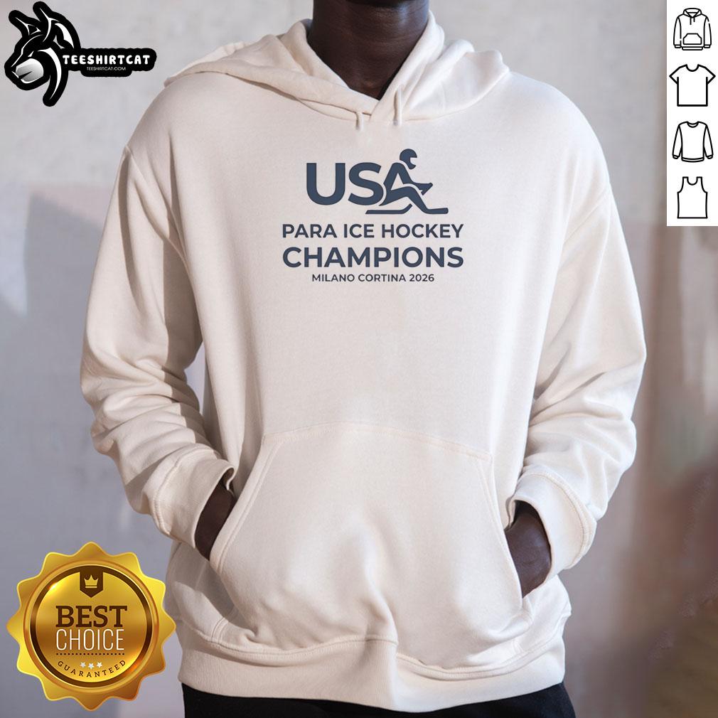 premium-usa-para-ice-hockey-champions-milano-cortina-2026-hoodie Premium USA Para Ice Hockey Champions Milano Cortina 2026 T-Shirt - Image 2
