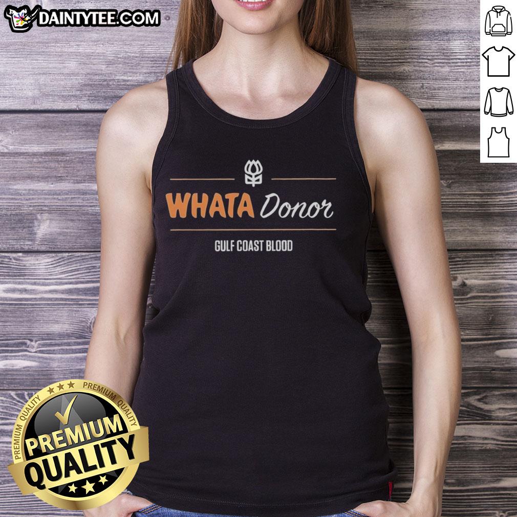 premium-what-a-donor-gulf-coast-blood-tank-top Premium What A Donor Gulf Coast Blood Tank Top featuring a stylish design for blood donation supporters.