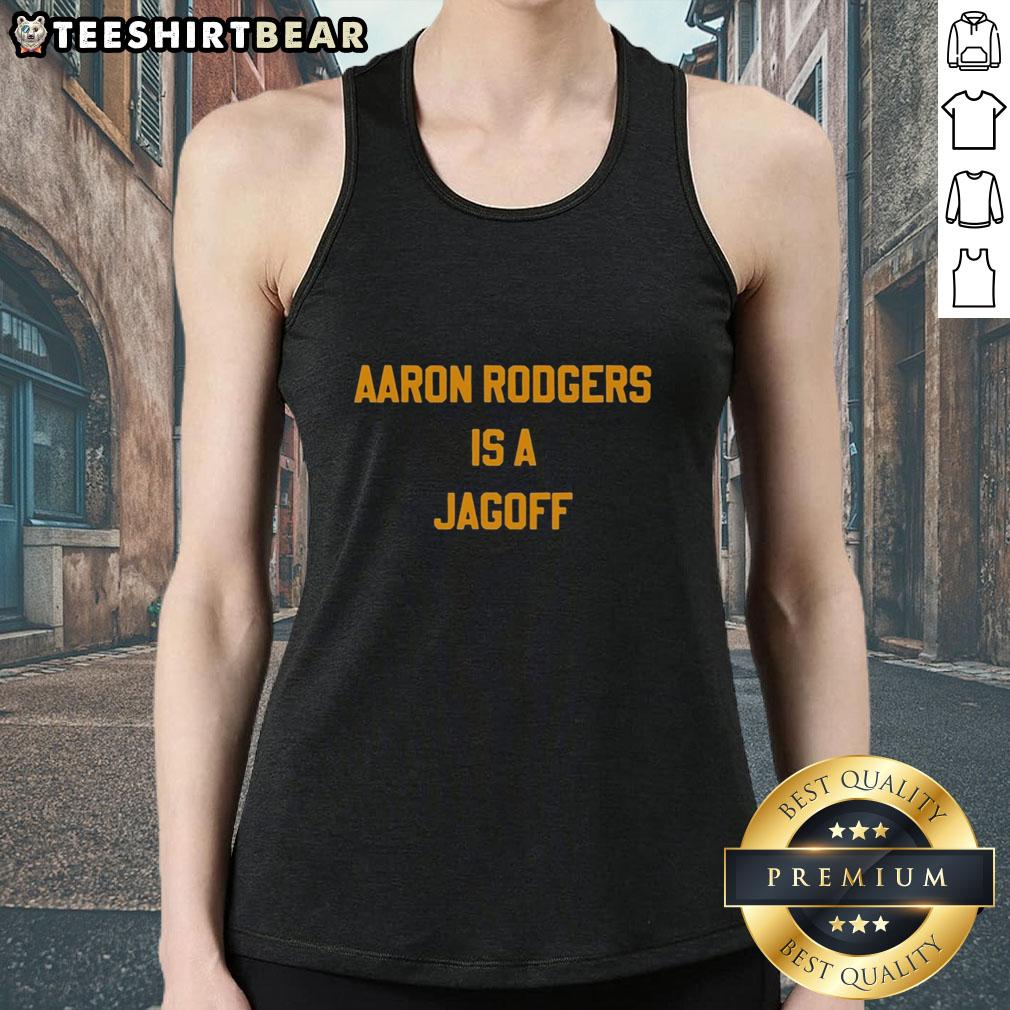 pretty-aaron-rodgers-is-a-jagof-tank-top Pretty Aaron Rodgers is a Jagof tank top featuring a bold graphic design, perfect for sports fans and casual wear.