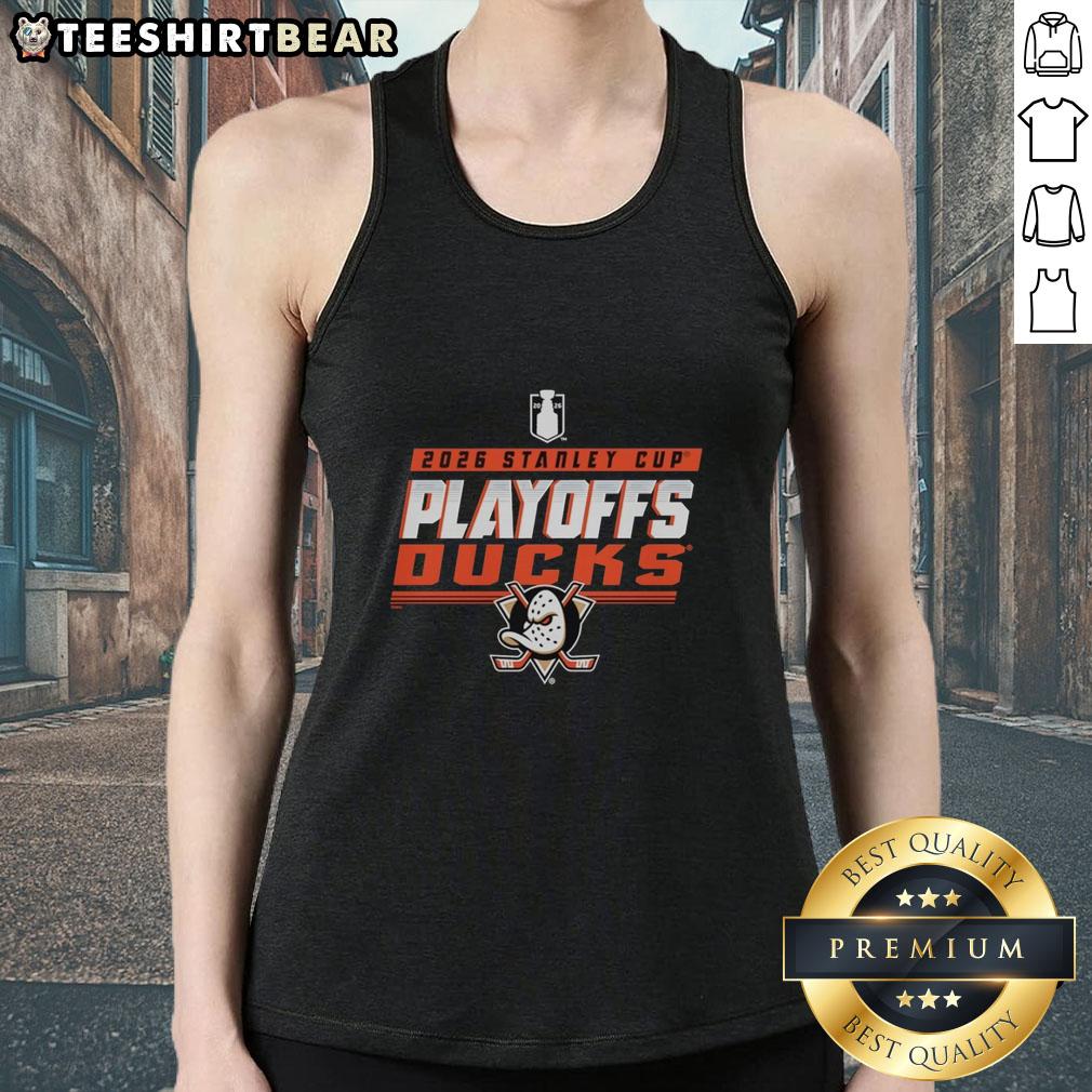 pretty-anaheim-ducks-stanley-cup-playoffs-2026-tank-top Stylish Anaheim Ducks Stanley Cup Playoffs 2026 tank top featuring team logo and vibrant colors for fans.