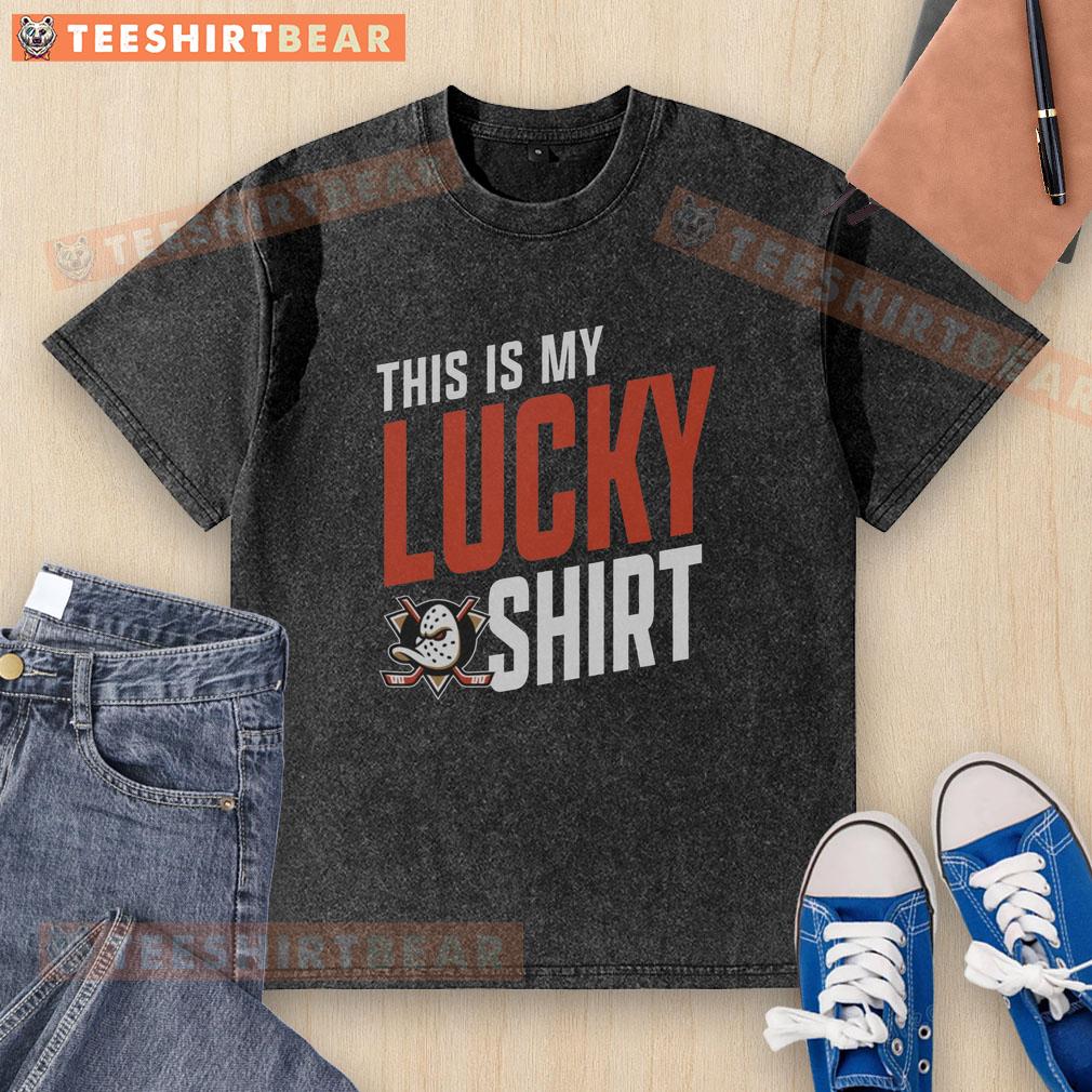 pretty-anaheim-ducks-this-is-my-lucky-washed-t-shirt Anaheim Ducks lucky washed t-shirt featuring vibrant team colors and logo, perfect for game day wear.