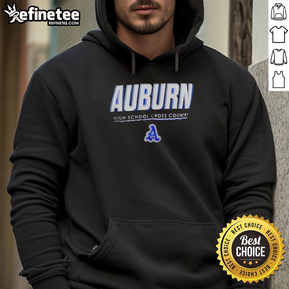 pretty-auburn-high-school-cross-country-hoodie Pretty Auburn High School Cross Country T-Shirt - Image 2
