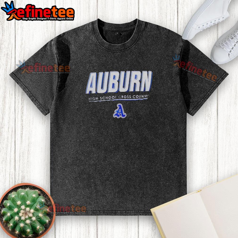 pretty-auburn-high-school-cross-country-washed-t-shirt Pretty Auburn High School Cross Country T-Shirt - Image 6