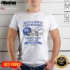 Alt Text: Pretty blue and white Georgetown Eagles Spring Game 2026 T-shirt featuring vibrant team logo and sporty design.