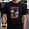 Alt Text: Pretty Charlie Brown and Snoopy X Boston Red Sox basketball t-shirt, established 1901, perfect for fans and collectors.