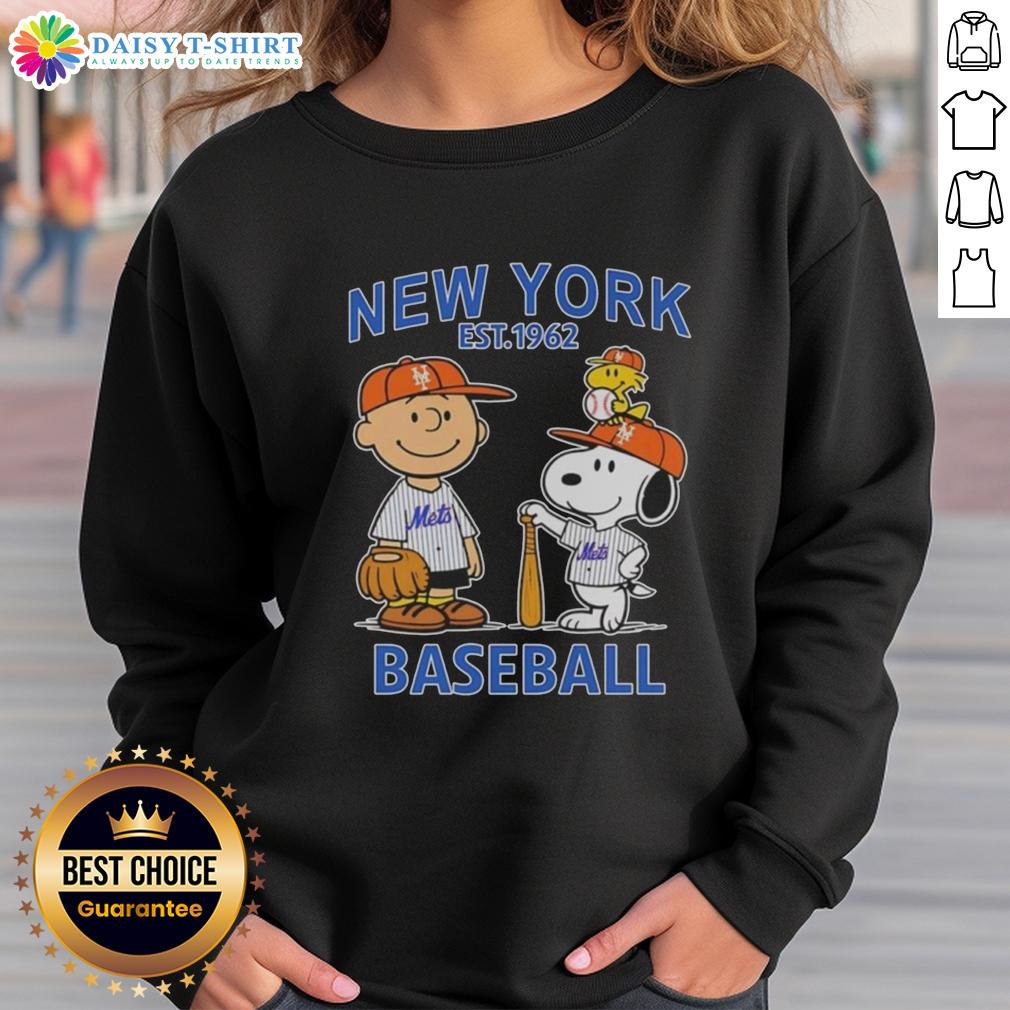 Pretty Charlie Brown And Snoopy X New York Mets Basketball Est 1962 Sweatshirt Pretty Charlie Brown and Snoopy X New York Mets Basketball Est 1962 sweatshirt featuring vibrant graphics and cozy design.