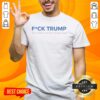 Pretty Fck Trump The Midterms Are Happening T-Shirt featuring bold text design, perfect for political activism and voting awareness.