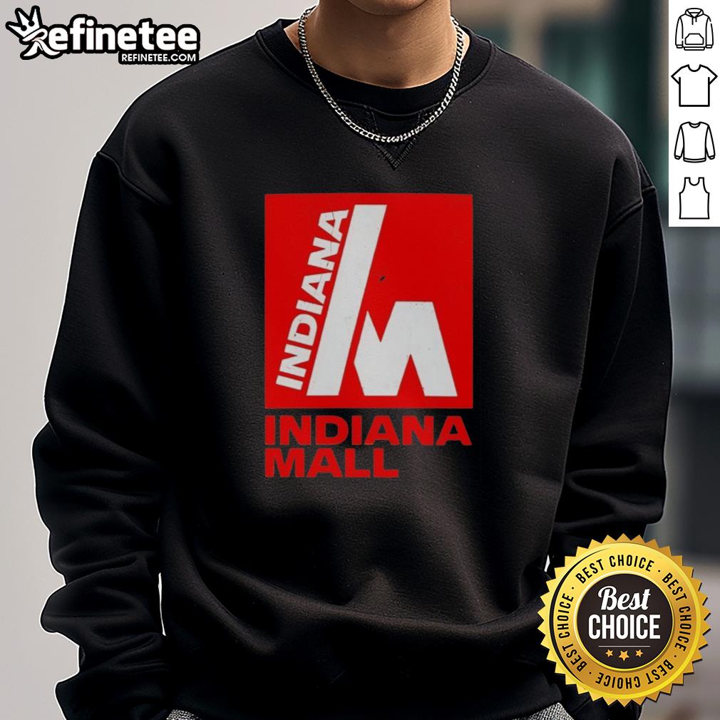 pretty-indiana-mall-indiana-pa-sweatshirt Cozy Pretty Indiana Mall sweatshirt displayed on a hanger in Indiana, PA, showcasing local fashion style.