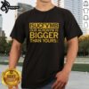 Alt Text: Pretty Isucfvmb 'Our Acronym Is Bigger Than Yours' T-Shirt in vibrant colors, perfect for casual wear and humor lovers.