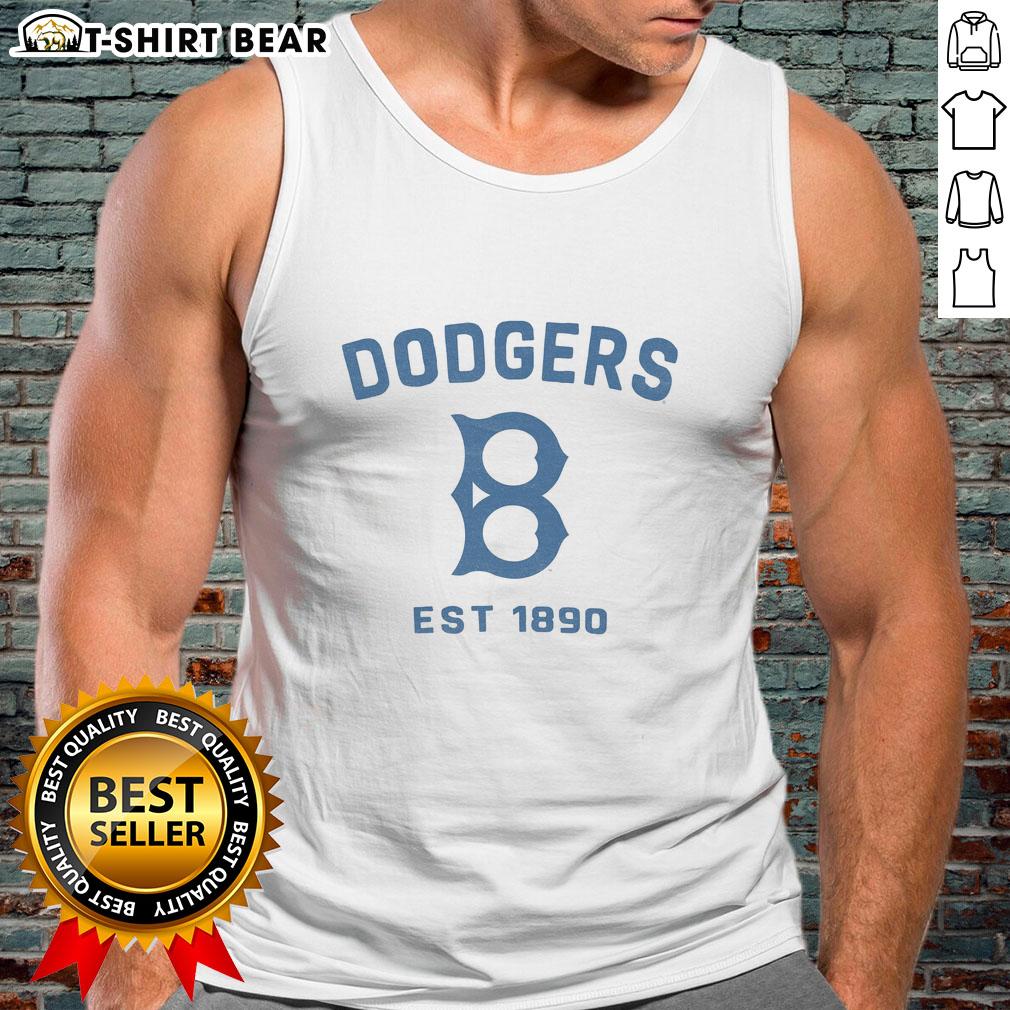 Pretty Los Angeles Dodgers Cooperstown Duster Tank Top Alt Text: Stylish Los Angeles Dodgers Cooperstown Duster Tank Top, perfect for fans, featuring classic team colors and logo.