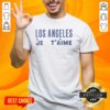 Pretty Los Angeles Je T Aime T-Shirt featuring a stylish design, perfect for fashion lovers and LA enthusiasts.