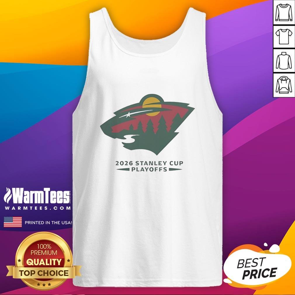 pretty-minnesota-wild-nhl-2026-stanley-cup-playoffs-tank-top Alt Text: Pretty Minnesota Wild NHL 2026 Stanley Cup Playoffs tank top showcasing team spirit and style for fans.