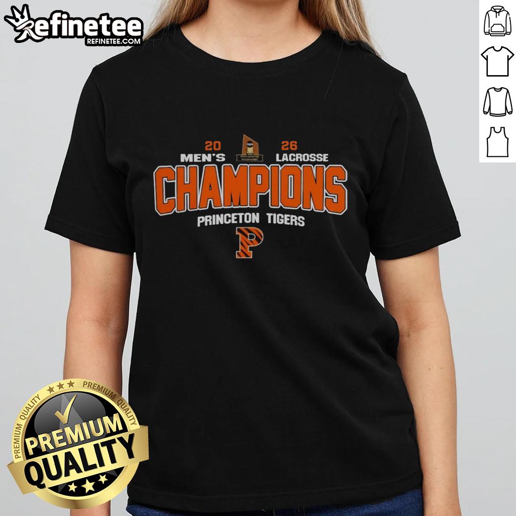 pretty-ncaa-princeton-tigers-2026-ivy-league-mens-lacrosse-tournament-champions-ladies-tee Princeton Tigers 2026 Ivy League Men's Lacrosse Tournament Champions Ladies Tee showcasing team pride.