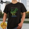 Colorful Pretty Periodic Table Of Dinosaurs T-Shirt featuring dinosaur names and illustrations for dino enthusiasts.