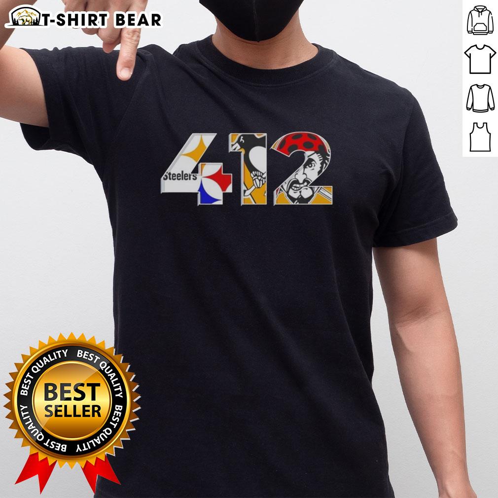 Pretty Pittsburgh Area Code 412 Sports Teams T Shirt Pretty Pittsburgh Area Code 412 sports teams T-shirt featuring vibrant design and local pride for fans and supporters.