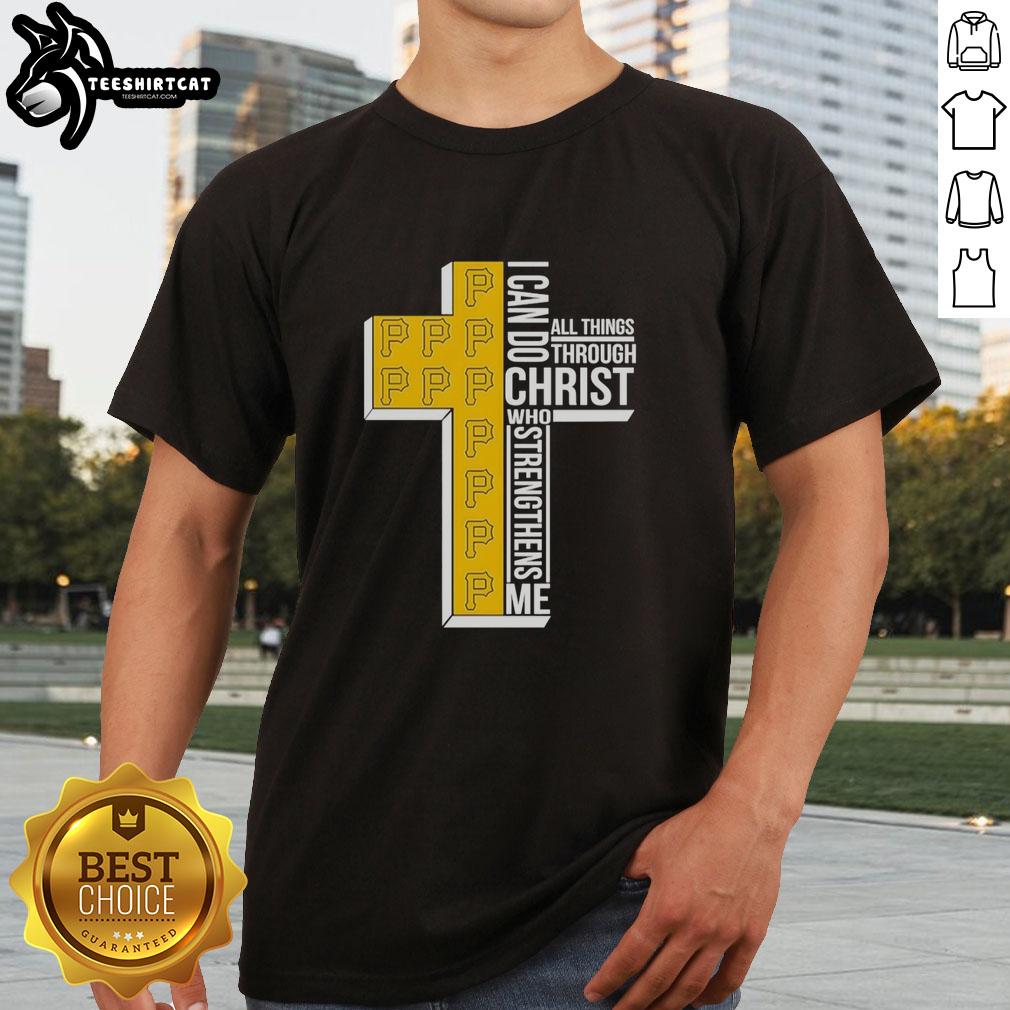 pretty-pittsburgh-pirates-i-can-do-all-things-through-christ-who-strengthens-me-t-shirt Pretty Pittsburgh Pirates I Can Do All Things Through Christ Who Strengthens Me T-Shirt in vibrant team colors.