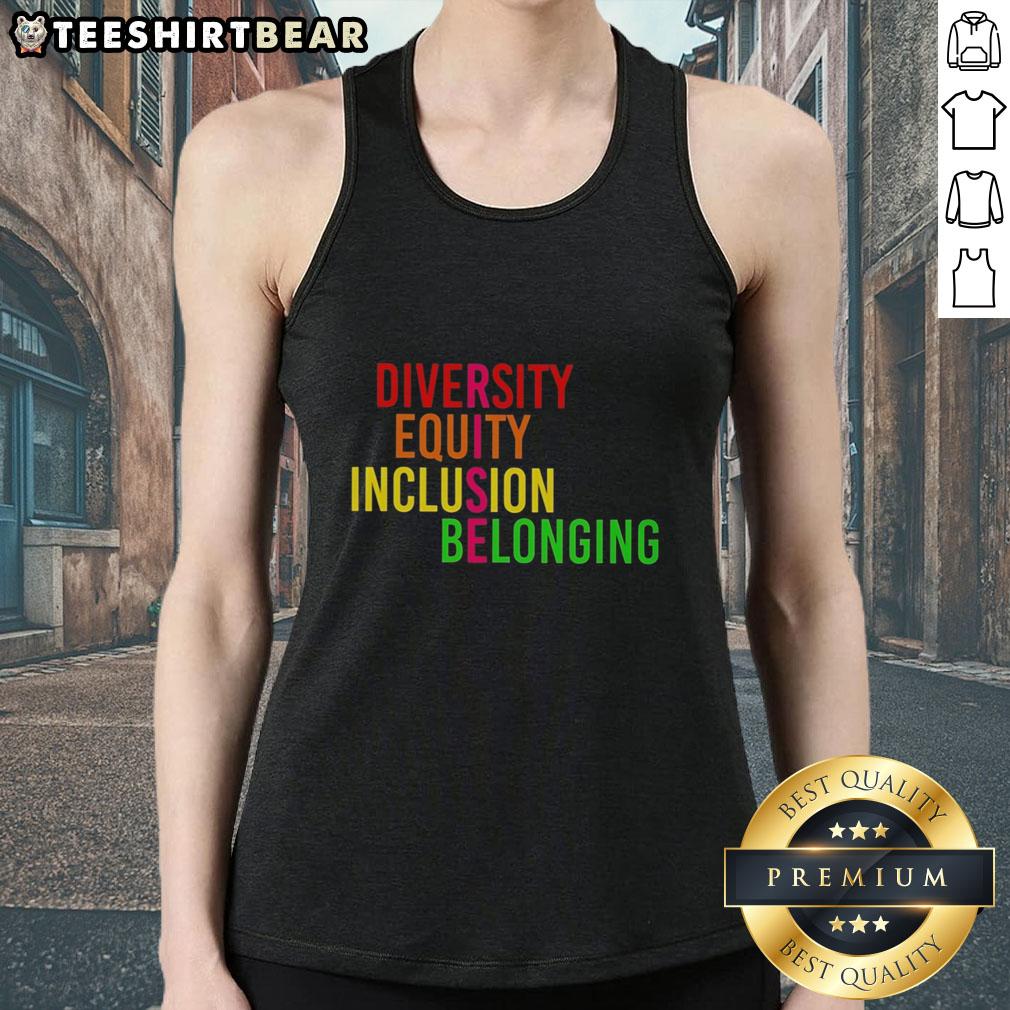 pretty-rise-diversity-equity-inclusion-belonging-tank-top Pretty Rise Diversity Equity Inclusion Belonging tank top featuring a vibrant design promoting inclusivity and unity.