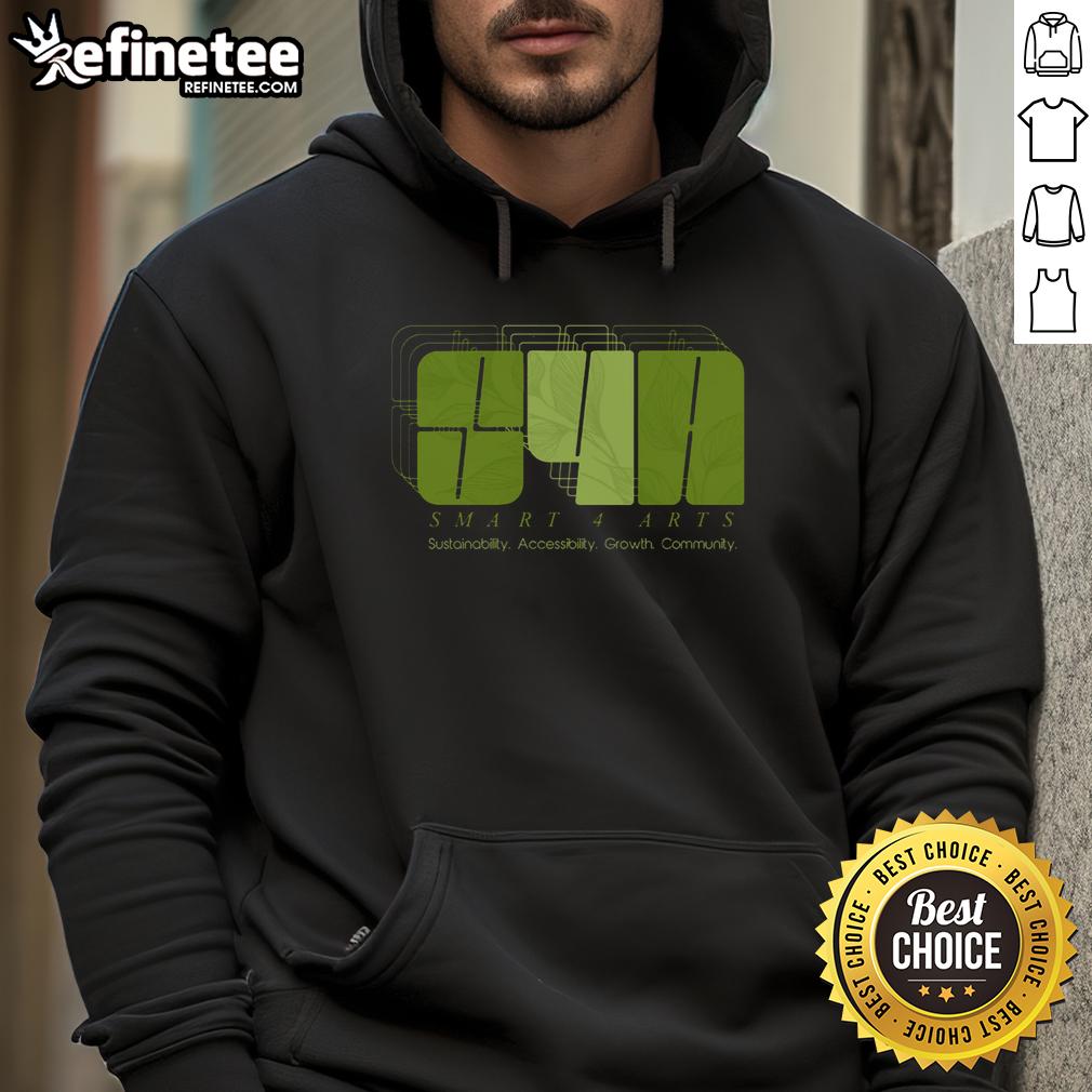 pretty-smart-4-arts-hoodie Pretty Smart 4 Arts hoodie featuring a stylish design, perfect for creative individuals and art enthusiasts.