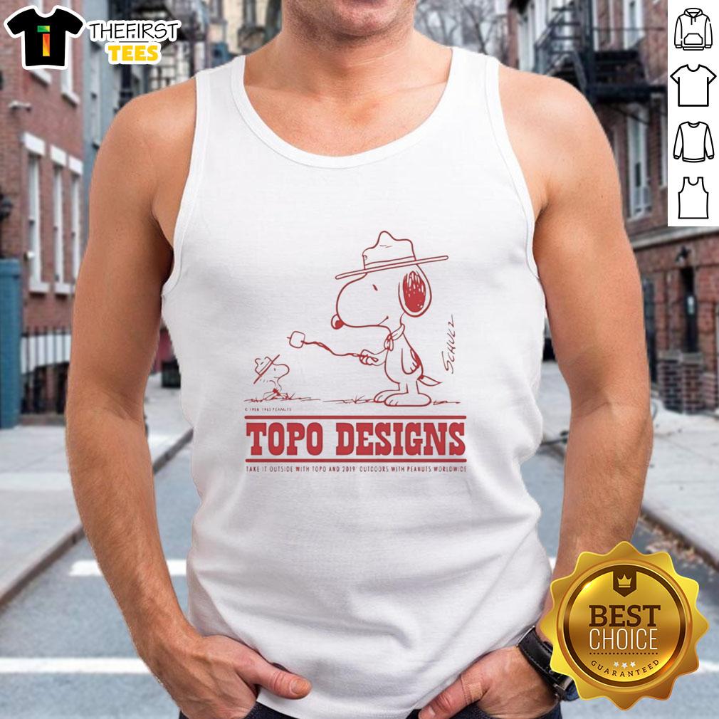 pretty-snoopy-and-woodstock-topo-degi-take-it-outside-with-topo-and-2019-outdoors-with-peanuts-worldwide-tank-top Pretty Snoopy And Woodstock Topo Degi Take It Outside With Topo And 2019 Outdoors With Peanuts Worldwide T-Shirt - Image 2